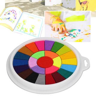 Foto 6 | Foto 6 | Almohadilla De Tinta Vbestlife Para Niños Pequeños 25 Colores Lavable Para Niños Pequeños - Venta Internacional.