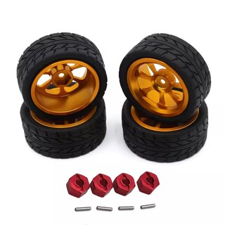 Foto 1 | Foto 1 | Neumático De Goma Rc Car Con Llanta Metálica De 65 Mm Para Hyper Go Mjx - Venta Internacional.