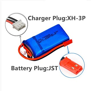 Foto 2 | Foto 2 | Batería Cbb 7 4 V 1000 Mah Li-po Para Helicóptero Wltoys V912 Rc - Venta Internacional.