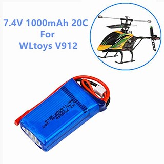 Foto 4 | Foto 4 | Batería Cbb 7 4 V 1000 Mah Li-po Para Helicóptero Wltoys V912 Rc - Venta Internacional.