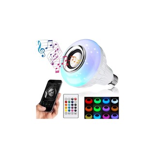 Foto 1 | Foto 1 | Bombilla De Altavoz Bluetooth Multicolor Con Mando A Distancia - Venta Internacional.