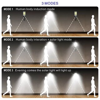 Foto 3 | Foto 3 | Foco Led Solar 120cob Para Exteriores Foco Tipo Poste - Venta Internacional.