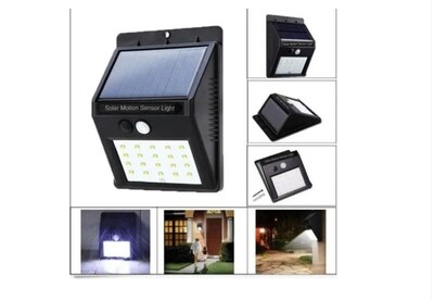 Foto 2 | Foto 2 | Lámpara De Pared Solar Con Foco Exterior E Interior De 30 Led - Venta Internacional.