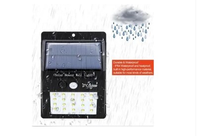 Foto 3 | Foto 3 | Lámpara De Pared Solar Con Foco Exterior E Interior De 30 Led - Venta Internacional.