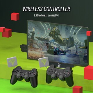 Foto 5 | Foto 5 | Consola De Juegos Portátil Retro De 32 Gb Con 2 Mandos Inalámbricos - Venta Internacional.