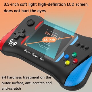 Foto 3 | Foto 3 | Consola De Juegos Portátil X7m Retro De 8 Bits Y 4 Gb Con 500 Juegos - Venta Internacional.