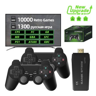 Foto 1 | Foto 1 | Consola De Juegos Retro Portátil De 64 Gb Con Mando Inalámbrico De 2 4 G - Venta Internacional.