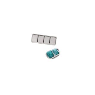Foto 1 | Foto 1 | Molde De Silicona Para Jabón 4 Cavidades Color Gris 28 5 Cm X 10 Cm - Venta Internacional.