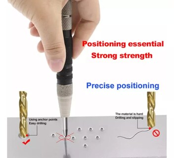 Foto 6 | Foto 6 | Punzón De Impacto Automático De 2 Piezas Para Marcar Puntos De Perforación - Venta Internacional.