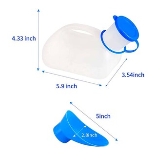 Foto 4 | Foto 4 | Urinario Duck Unisex Con Tapa De 800 Ml De Capacidad - Venta Internacional.