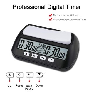 Foto 5 | Foto 5 | Reloj De Ajedrez Qudai Professional Portátil Digital 3 En 1 - Venta Internacional.
