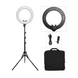 Foto 1 | Foto 1 | Ring Light Harm Photo Led 96 W Regulable Con Trípode De 51 Cm - Venta Internacional.
