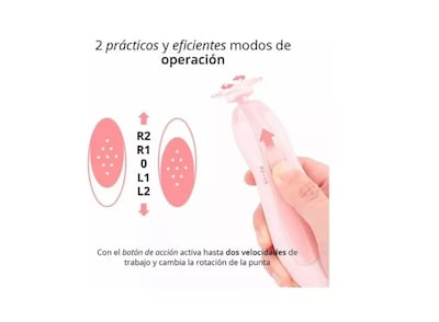 Foto 3 | Foto 3 | Cortauñas Eléctrico Para Bebés Y Niños Con Esmalte De Lima - Venta Internacional.