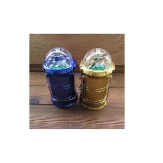 Foto 1 | Foto 1 | Linterna De Camping Led 2 En 1 Con Luz Giratoria Recargable - Venta Internacional.