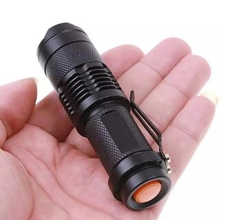 Foto 3 | Foto 3 | Linterna Led Ultravioleta Uv Con Batería Aa De Metal Zoom - Venta Internacional.
