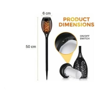 Foto 5 | Foto 5 | Solar Lights Linternas Lámpara 2 Estacas 58 Cm Paquete Con 2200 Mah - Venta Internacional.