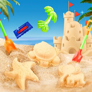 Foto 6 | Foto 6 | Set De Juguetes De Playa Bellochiddo Sandbox Toys Con Camión Y Accesorios - Venta Internacional.