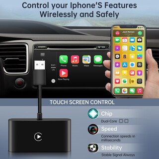 Foto 4 | Foto 4 | Adaptador Inalámbrico Carplay Pleysyncz Para Apple Wifi De 5 Ghz - Venta Internacional.