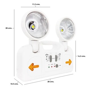 Foto 2 | Foto 2 | Luz Led Recargable Portátil De 10 W Dos Faros Delanteros 1 Kg - Venta Internacional.