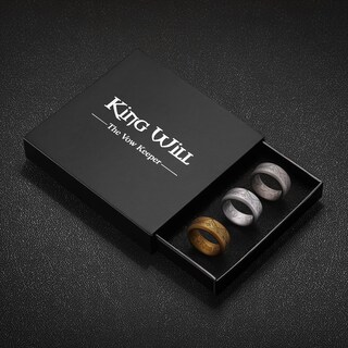Foto 6 | Foto 6 | Anillos De Silicona Con Diseño De King Will Mountain Peak Para Hombre 3 Unidades - Venta Internacional.