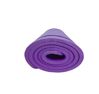 Foto 2 | Foto 2 | Esterilla De Yoga Violeta Extra Gruesa De 15 Mm Tpe Respetuosa Con El Medio Ambiente - Venta Internacional.