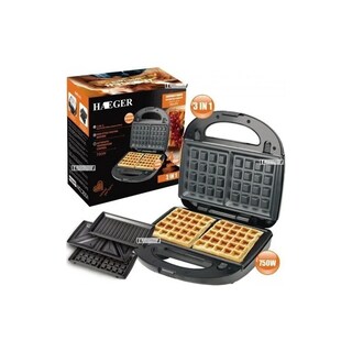 Foto 1 | Foto 1 | Plancha Eléctrica Para Hacer Sándwiches 3 En 1 750 W 120 V - Venta Internacional.