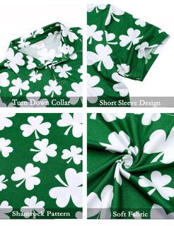 Foto 6 | Foto 6 | Polo Roseelf Del Día De San Patricio Para Niños Y Niñas - Venta Internacional.