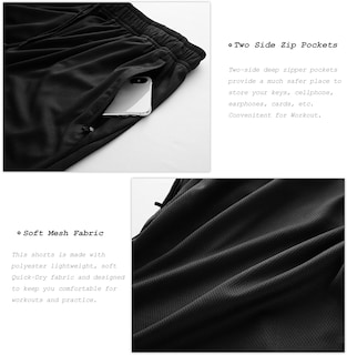 Foto 4 | Foto 4 | Pantalones Cortos De Entrenamiento Para Correr G Gradual Paquete De 2 Para Hombre Negro/gris - Venta Internacional.