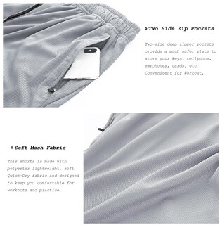 Foto 4 | Foto 4 | Pantalones Cortos Para Correr G Gradual Paquete De 2 Para Hombre 7 Pulgadas - Venta Internacional.