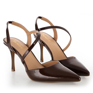 Foto 2 | Foto 2 | Tacones Altos Yumlon Slingback Stiletto De 8 5 Cm Para Mujer - Venta Internacional.