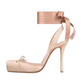 Foto 1 | Foto 1 | Ballet Heels Riekhany Satin Para Mujer Tacón Alto Color Rosa - Venta Internacional.