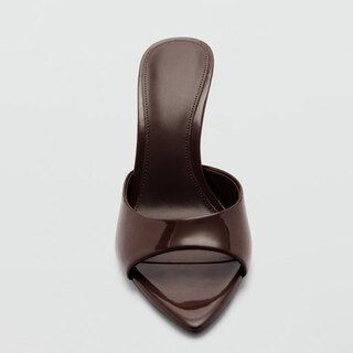 Foto 5 | Foto 5 | Mules Riekhany De Tacón Alto Para Mujer Sin Cordones Punta Puntiaguda - Venta Internacional.