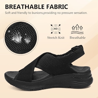 Foto 6 | Foto 6 | Sandalias Ortopédicas Bravover Arch Support Para Mujer - Venta Internacional.