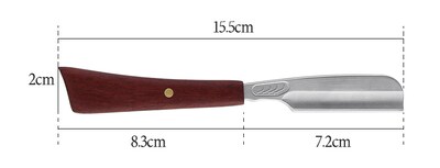 Foto 2 | Foto 2 | Maquinilla De Afeitar Profesional De Filo Recto Con 15 Cuchillas Plateadas - Venta Internacional.