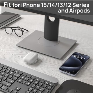 Foto 7 | Foto 7 | Cargador Inalámbrico Magnético Para Iphone 15 14 13 Y 12 - Venta Internacional.