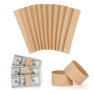Foto 1 | Foto 1 | Bandas Para Billetes Ponnor 550 Unidades En Blanco Color Marrón Kraft Natural - Venta Internacional.