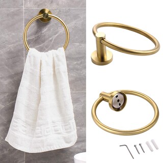 Foto 5 | Foto 5 | Juego De Accesorios De Baño Ntipox De Acero Inoxidable Dorado Cepillado - Venta Internacional.