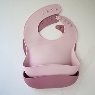 Foto 3 | Foto 3 | Juego De Baberos De Silicona Ava + Oliver Baberos Ajustables E Impermeables - Venta Internacional.