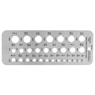 Foto 1 | Foto 1 | Calibrador Ywbl-wh De Acero Inoxidable Índice De 29 Tamaños - Venta Internacional.