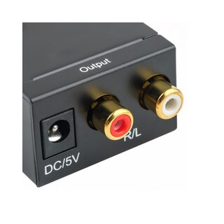 Foto 1 | Foto 1 | Convertidor De Audio A Analógico Óptico A Rca 5v Dc/1a Negro - Venta Internacional.