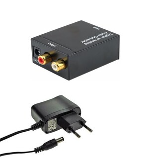 Foto 3 | Foto 3 | Convertidor De Audio A Analógico Óptico A Rca 5v Dc/1a Negro - Venta Internacional.