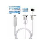 Cable Celular A Tv 1080p Con Bluetooth Para Android/iphone - Venta Internacional.