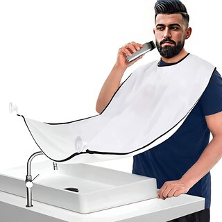 Foto 2 | Foto 2 | Capa De Delantal Para Afeitarse La Barba Con Ventosas Tipo Espejo - Venta Internacional.