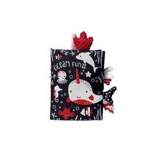 Foto 1 | Foto 1 | Libro Sensorial De Tela Con Estimulación Visual Ocean Dark Para Bebé - Venta Internacional.