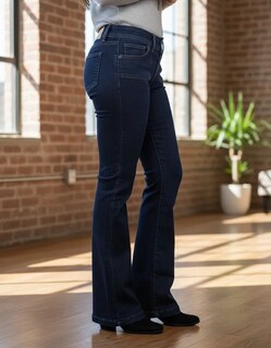 Foto 5 | Foto 5 | Jeans Largo Mujer Pepe Jeans Pl202025 Azul Oscuro Legging