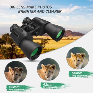 Foto 2 | Foto 2 | Binoculares Brigenius 10x50 Para Adultos Observación De Aves Viajes - Venta Internacional.