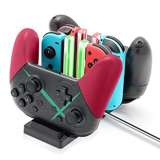 Foto 3 | Foto 3 | Soporte De Carga Nintendo Switch Pro Led - Venta Internacional.