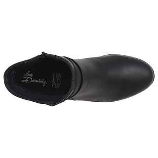 Foto 5 | Foto 5 | Botín De Piel Dama Lady Dominiq 2373 Negro Tacón Corrido - Cómodo Y Elegante