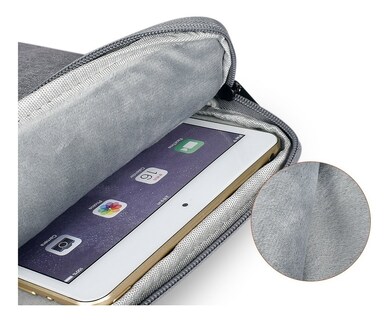 Foto 2 | Foto 2 | Funda Para Tableta De Microfibra Y Resistente Al Agua De 11 Pulgadas  Negra - Venta Internacional.