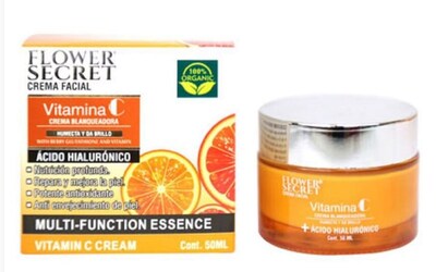 Foto 2 | Foto 2 | Crema Facial Con Vitamina C Y Ácido Hialurónico Antiarrugas - Venta Internacional.